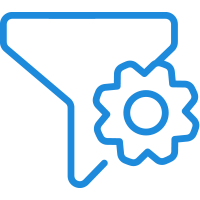 Filter and search icon